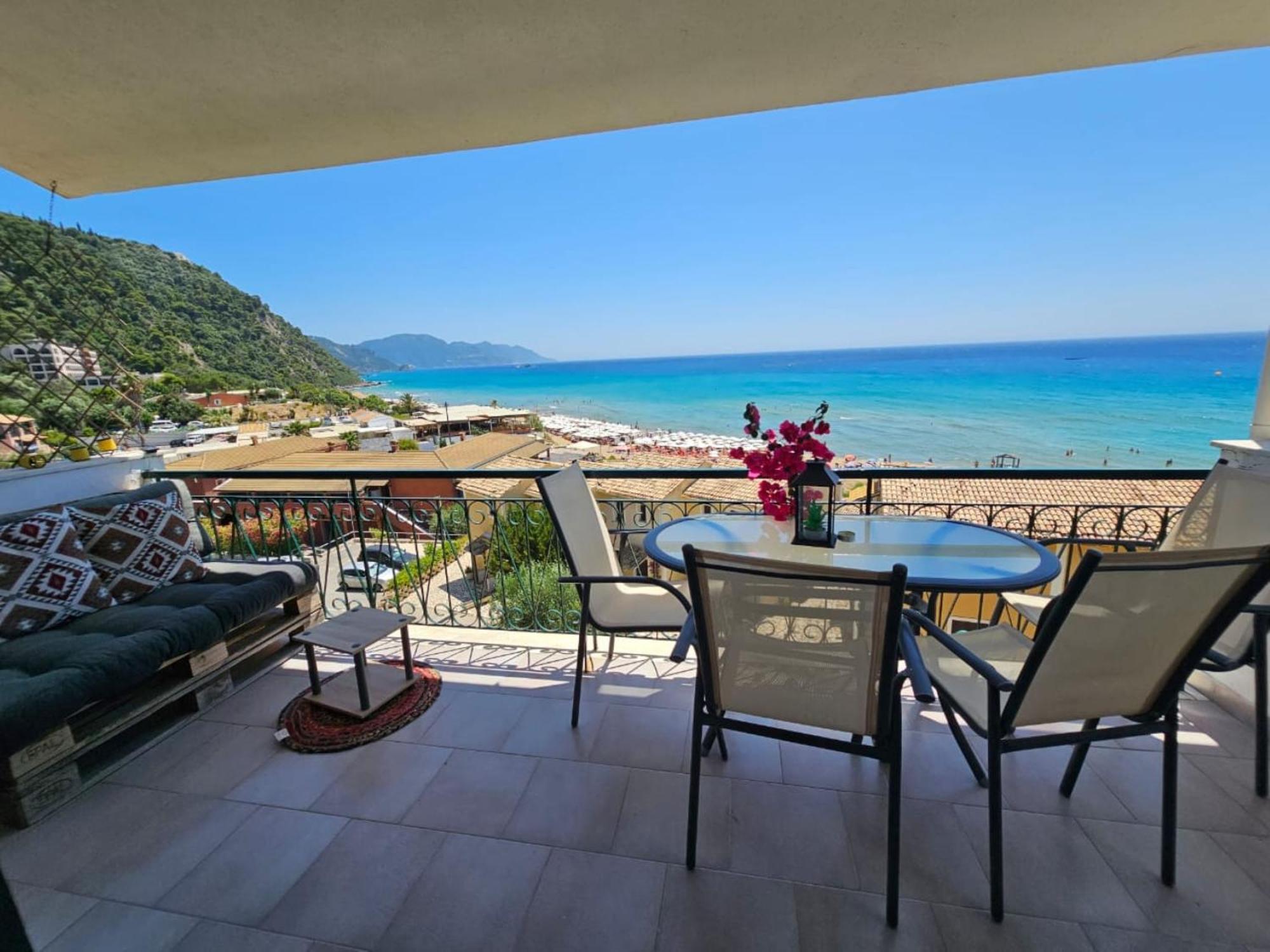 Corfu Glyfada Beach Apartments Eksteriør billede
